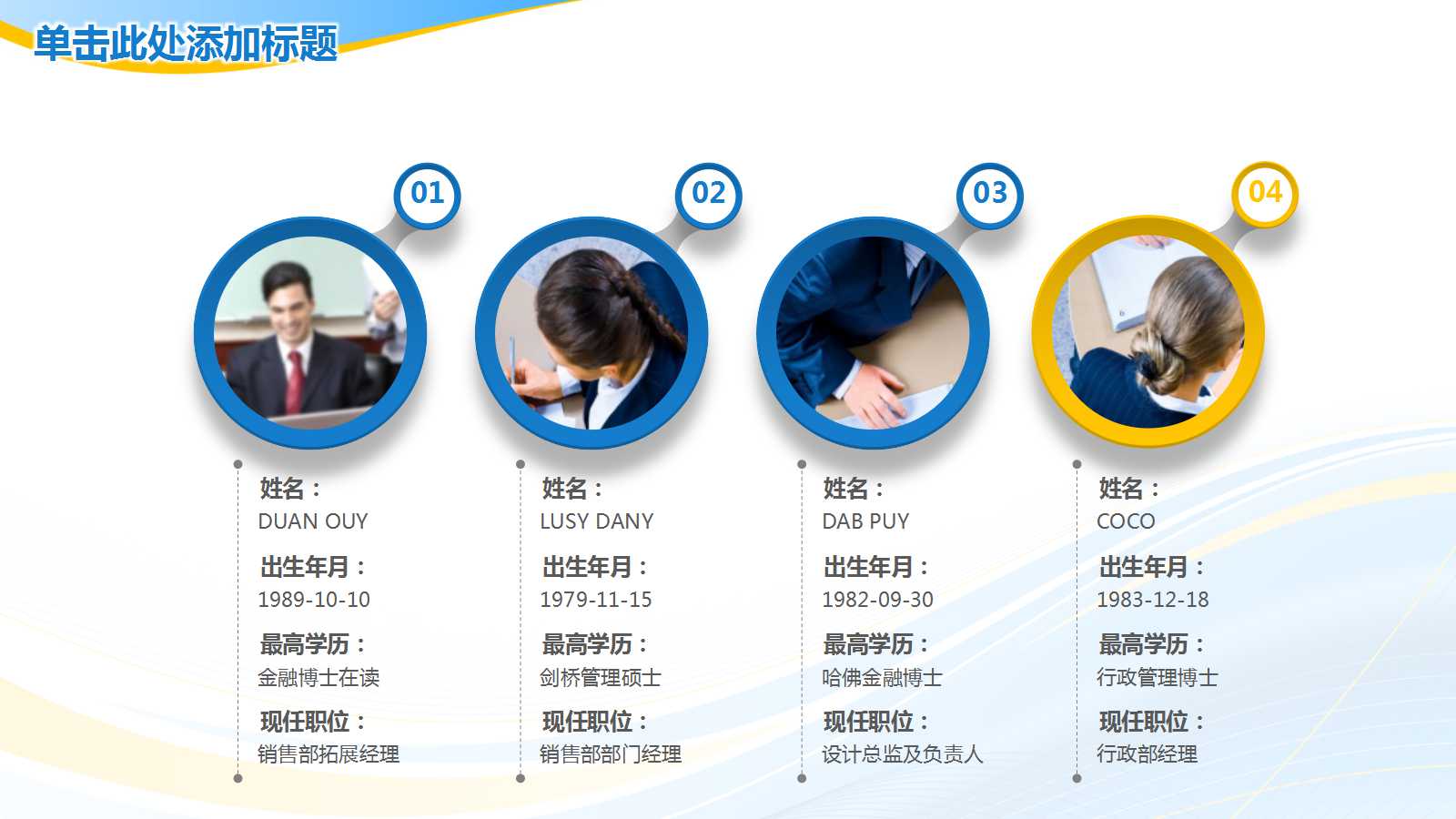 创意简洁工作汇报ppt模板