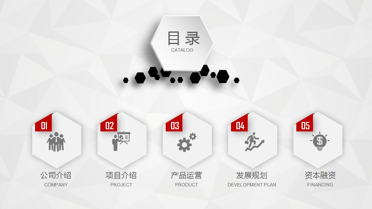 大学生创业计划展示ppt模板