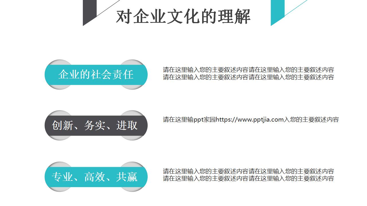 企业文化培训ppt模板