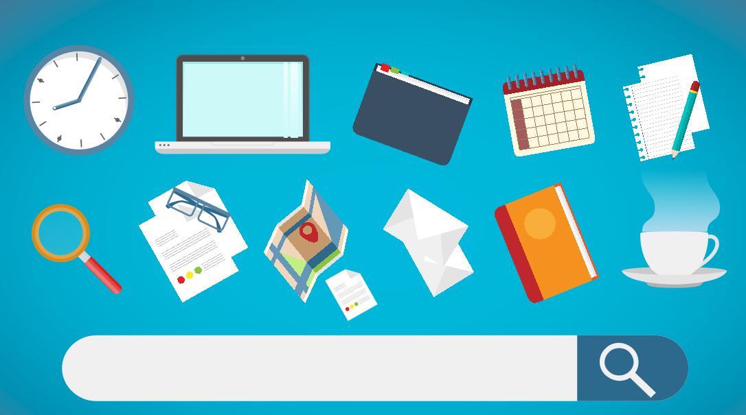 蓝色简约微立体个人述职报告ppt模板