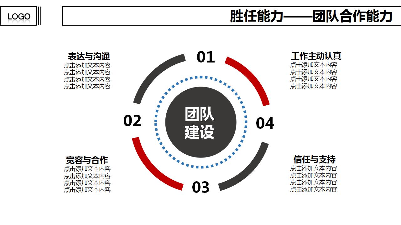 商务简约自我介绍ppt模板