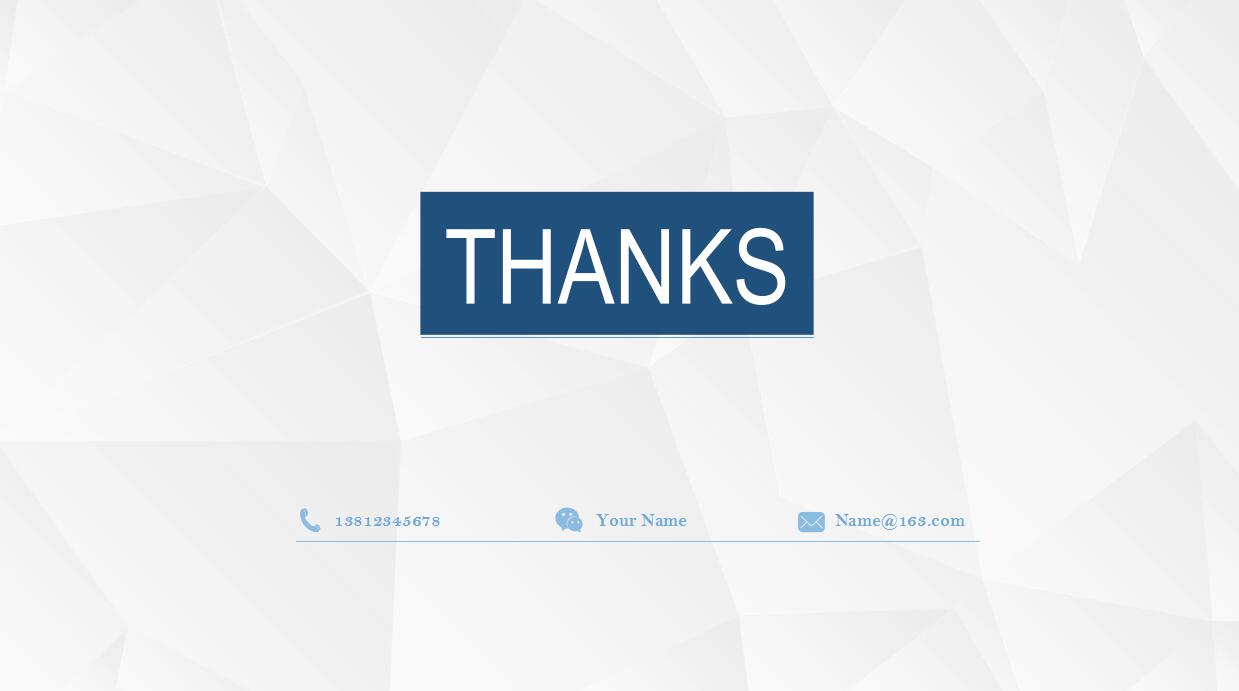 蓝色简约硕士毕业论文ppt模板