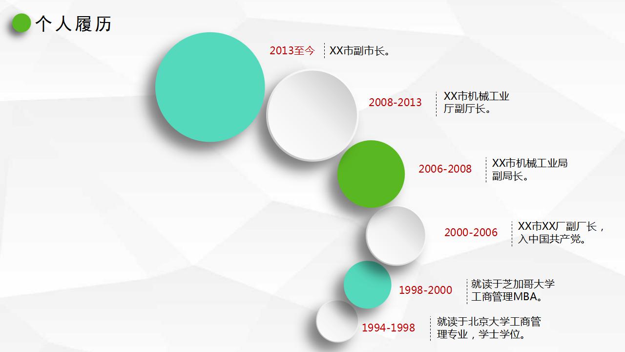 时尚简洁自我介绍ppt模板