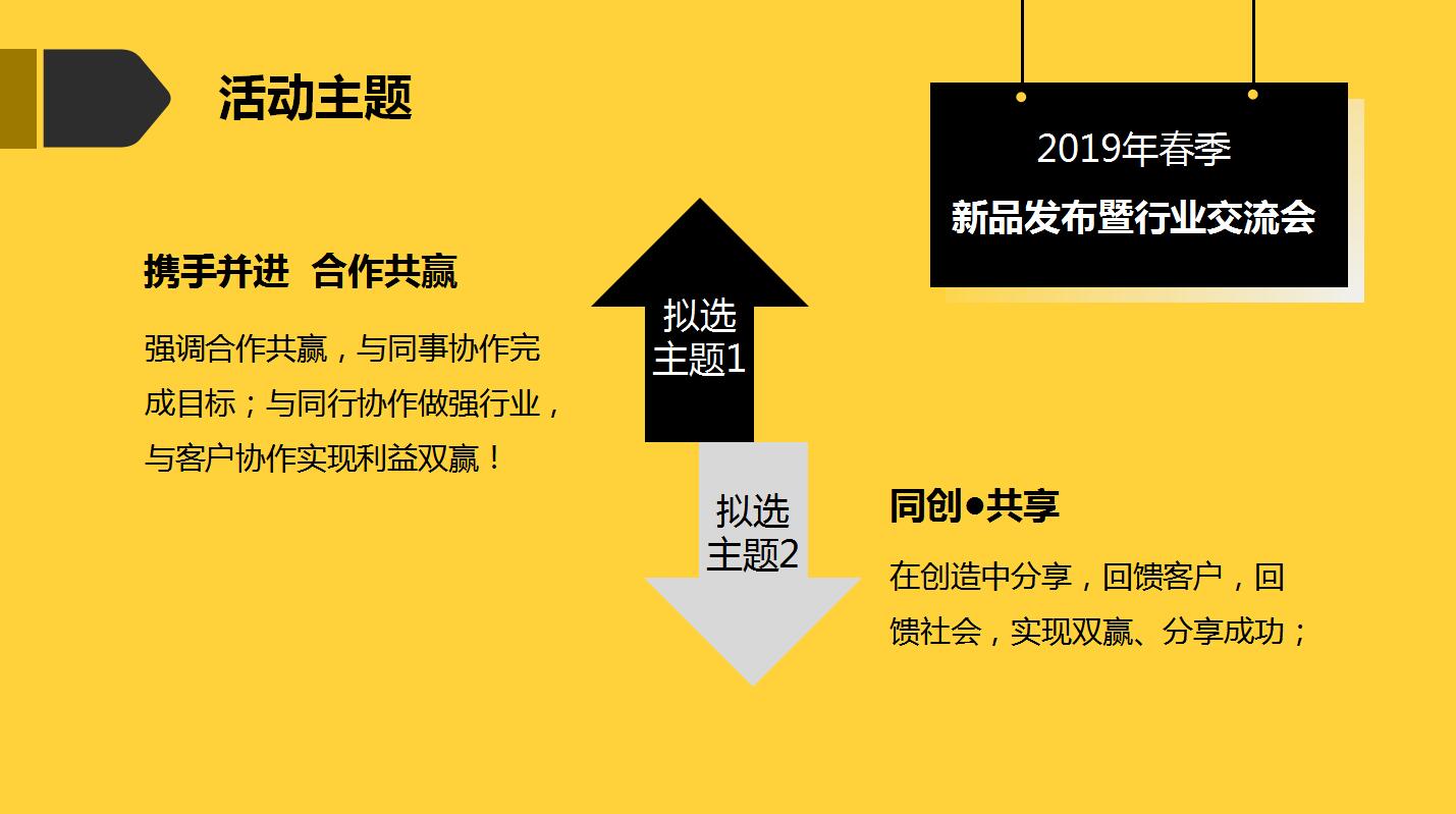 公关活动策划方案ppt模板