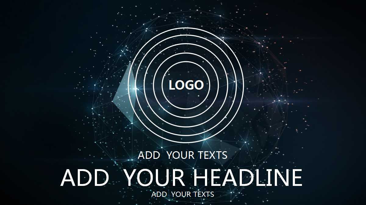 宇宙星空科技感通用PPT模板