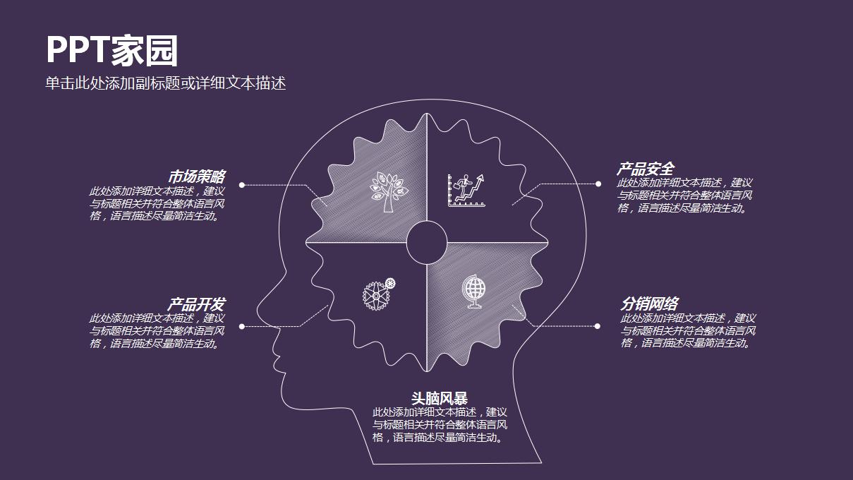 试用期月度工作总结ppt模板