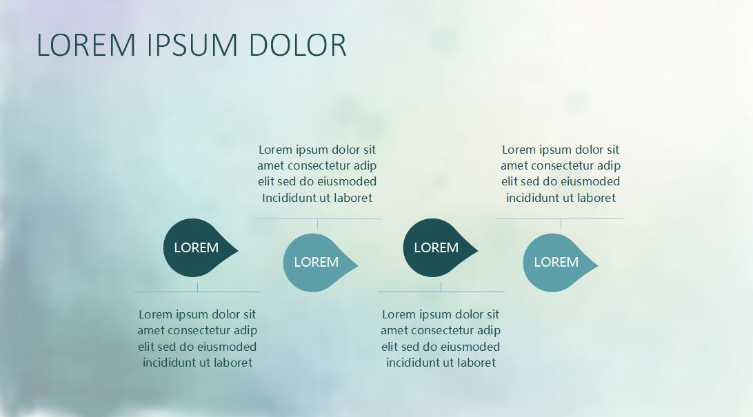 简约竹韵中国风商务演示汇报ppt模板