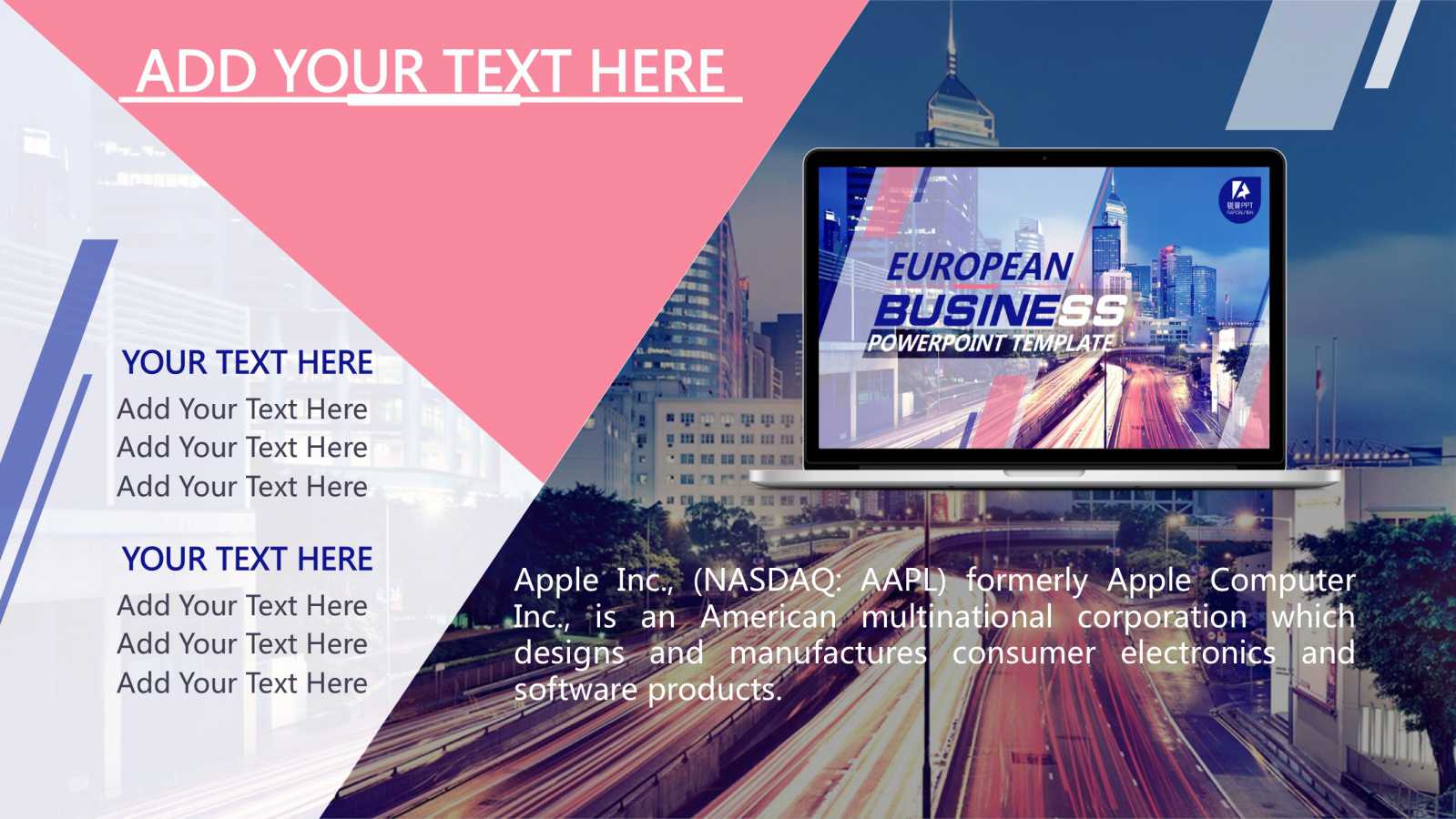 欧美创意画册ppt模板