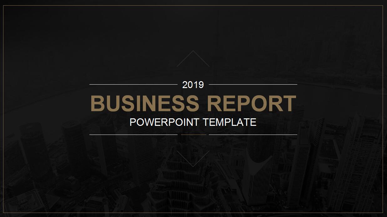 经典黑色新年工作计划ppt通用模板