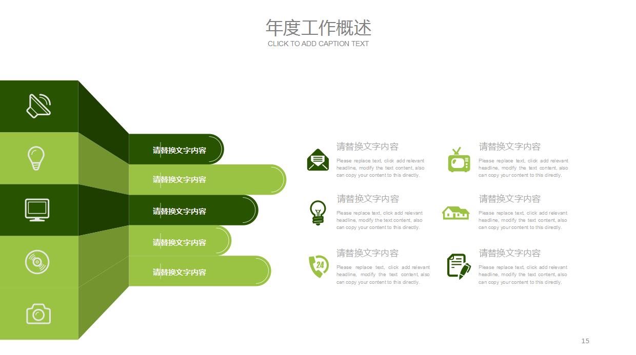 绿色环保新能源开发ppt模板