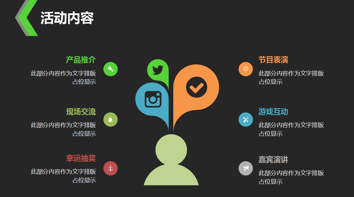 时尚创意公司年会活动策划书ppt模板