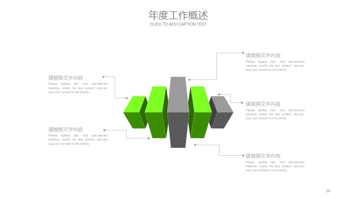 环保绿色能源ppt模板