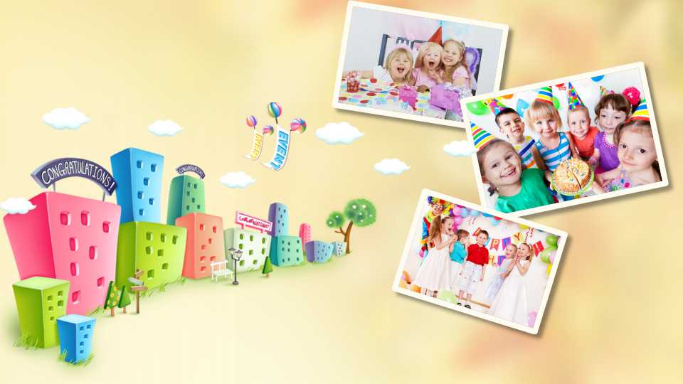 儿童生日ppt动态模板