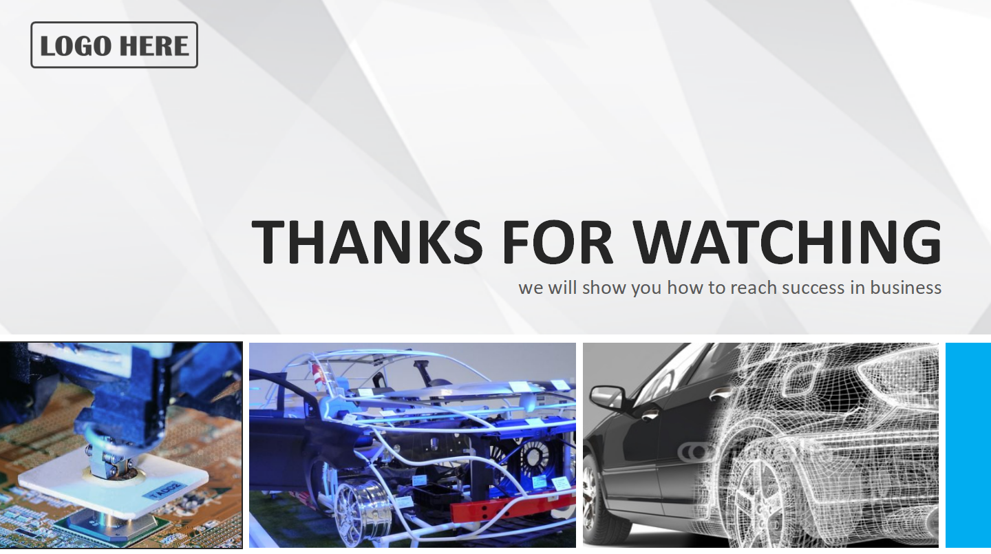 汽车产品发布会ppt模板