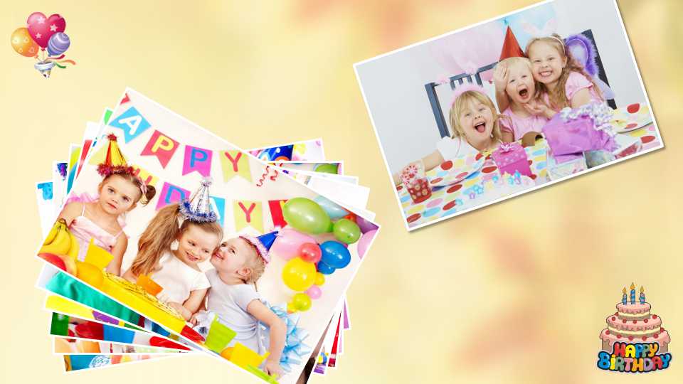 儿童生日ppt动态模板