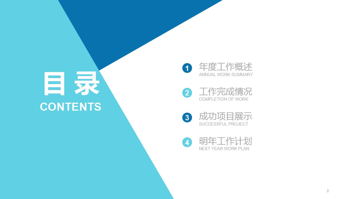 精美简洁商务年度工作总结ppt模板