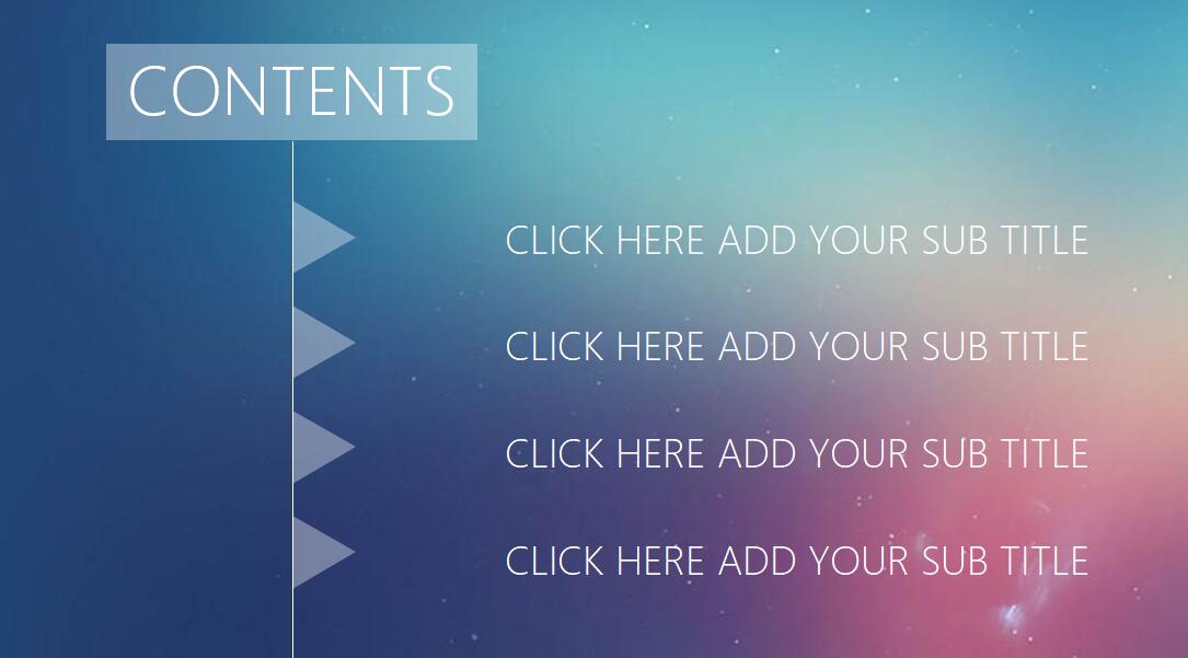 清新时尚ios风格个人工作汇报ppt模板