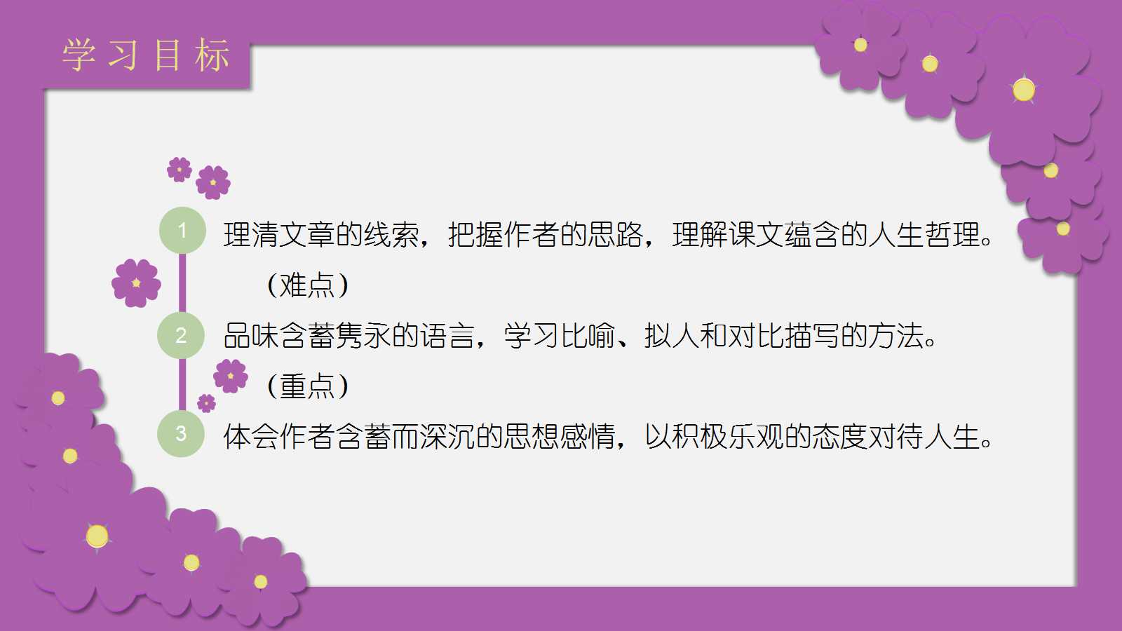 紫藤萝瀑布ppt课件