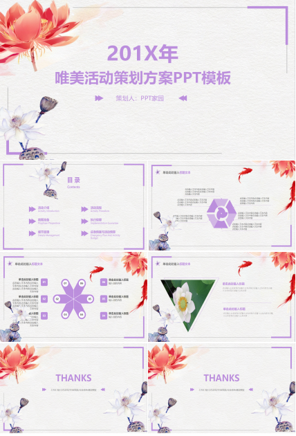 电子商务项目策划ppt模板