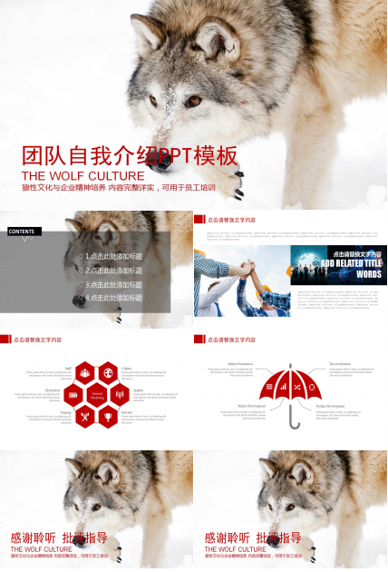 团队自我介绍ppt模板