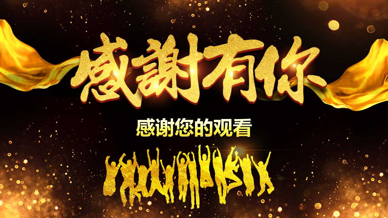 年会颁奖ppt模板