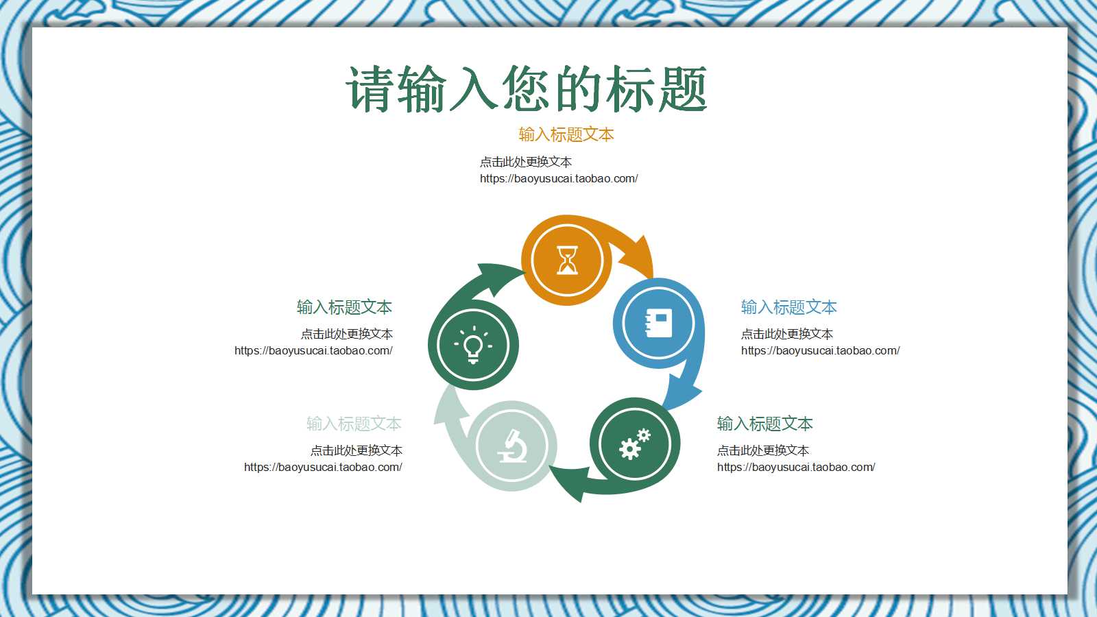 高中语文ppt模板
