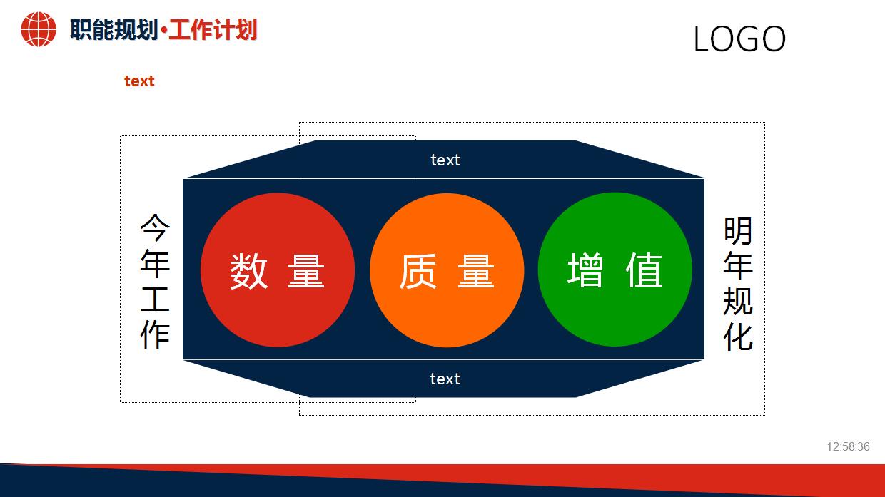 时尚卡通企业员工职业规划ppt模板