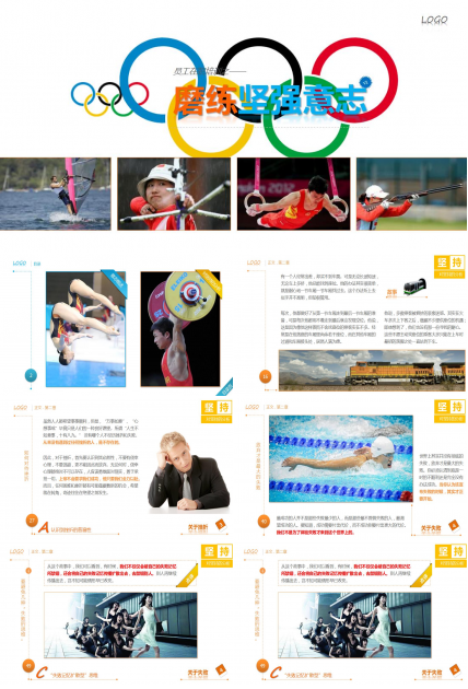 在职员工意志培训ppt模板