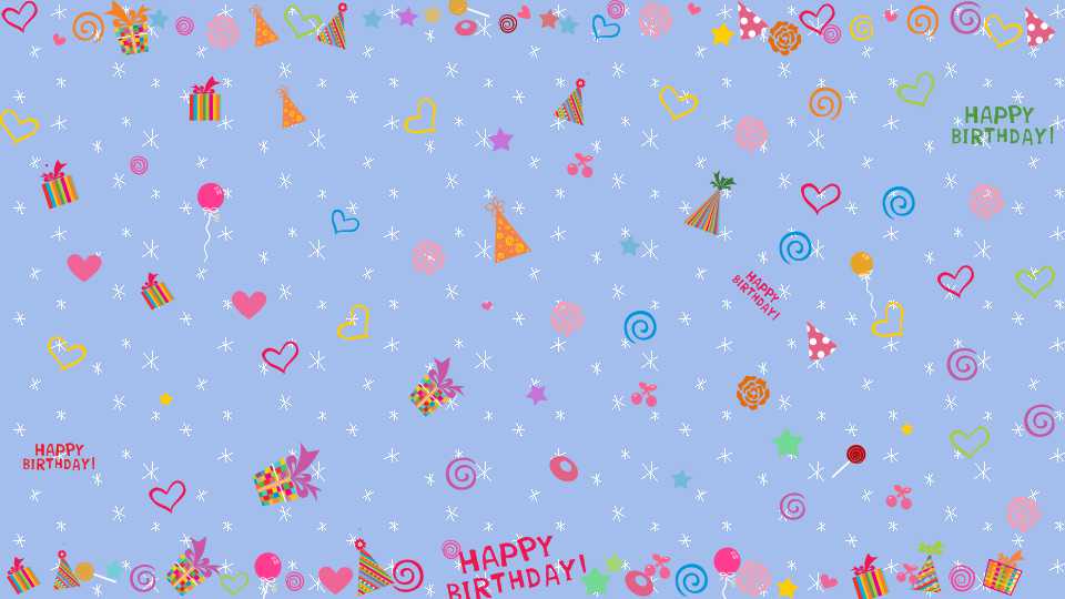 儿童生日会ppt模板