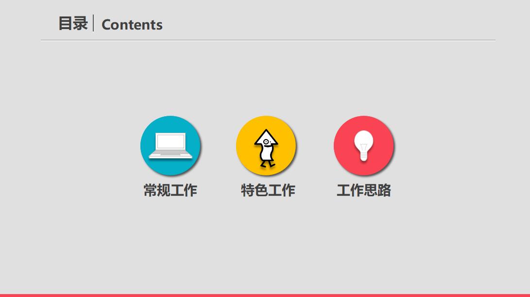 工作总结ppt简约模板