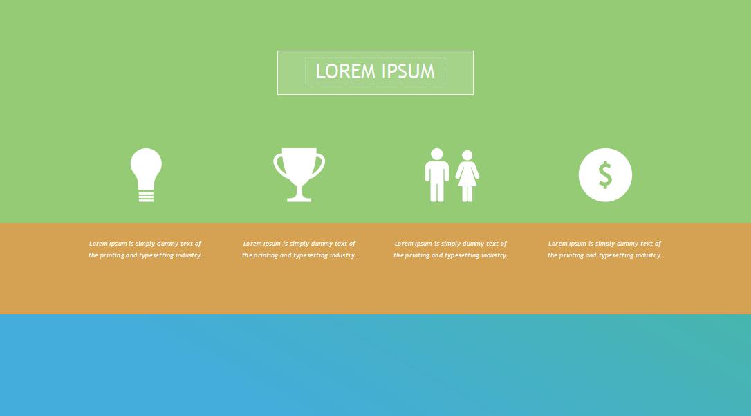 清新简约年底工作总结ppt模板