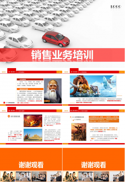 销售业务培训ppt模板