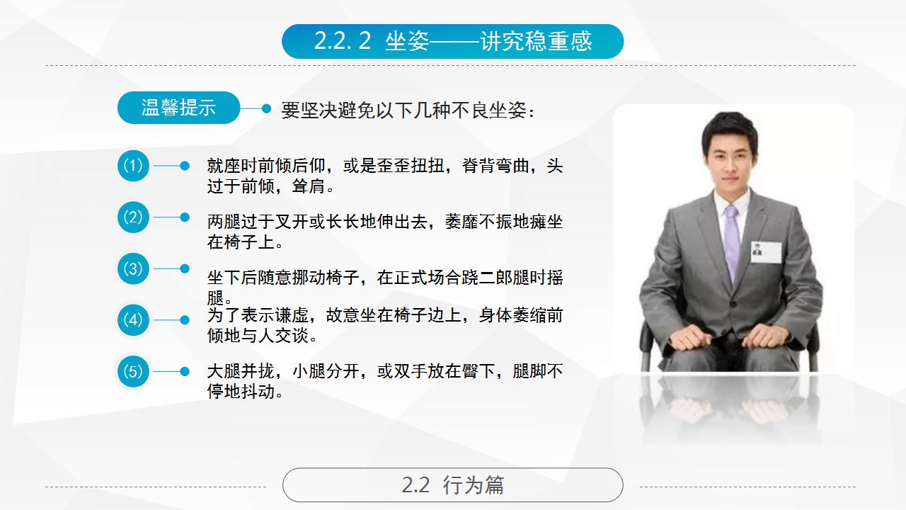企业商务礼仪培训ppt模板