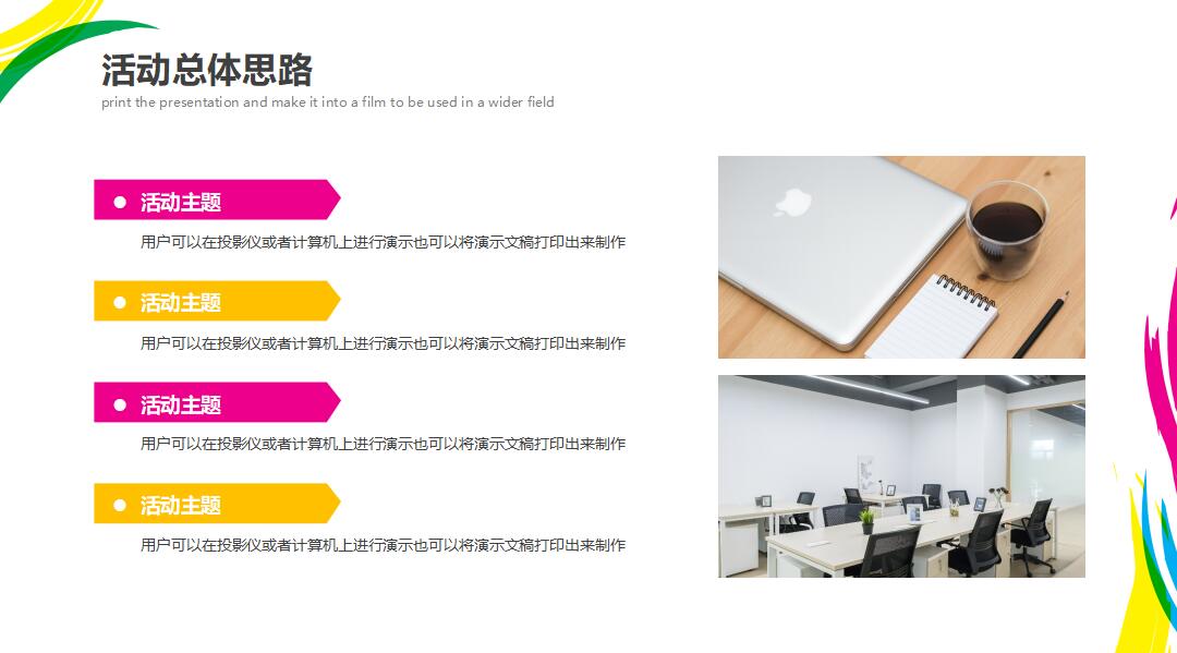 大学生创业项目ppt模板