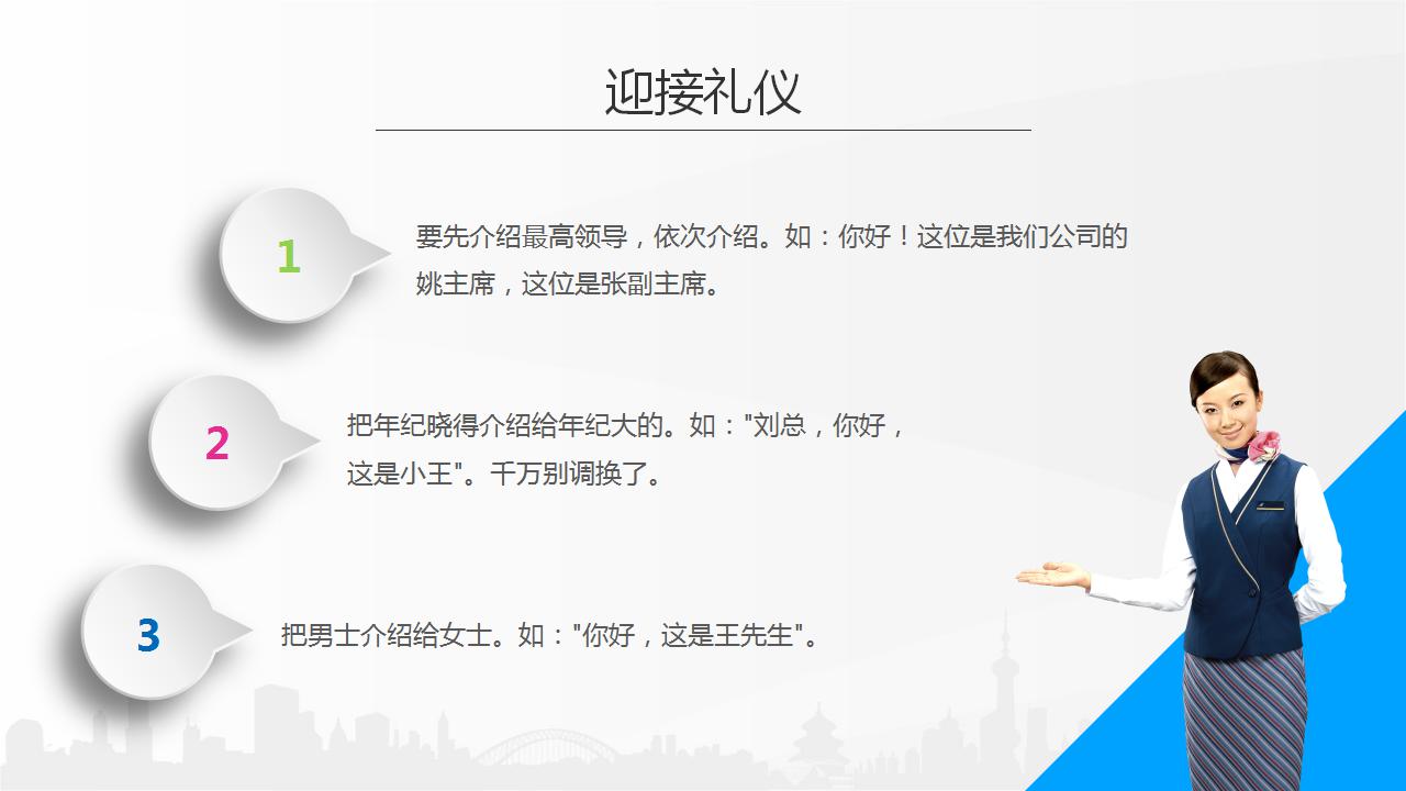 文明礼仪ppt模板