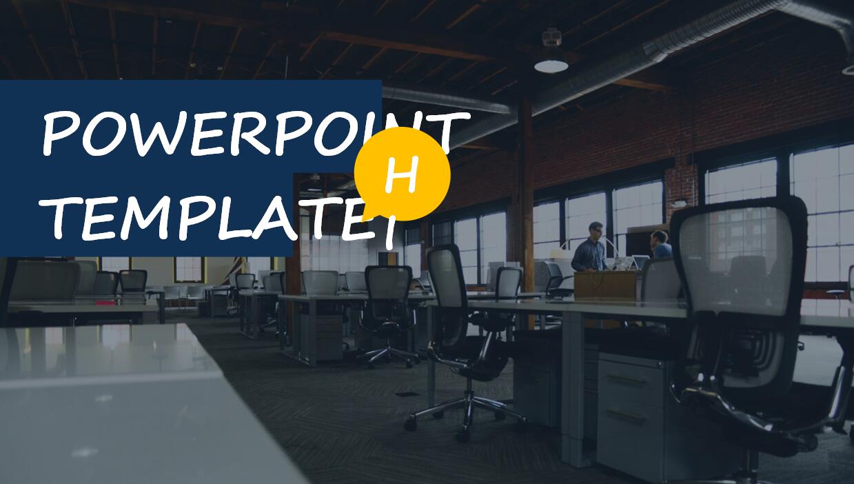 创意时尚商务个人年终总结ppt模板