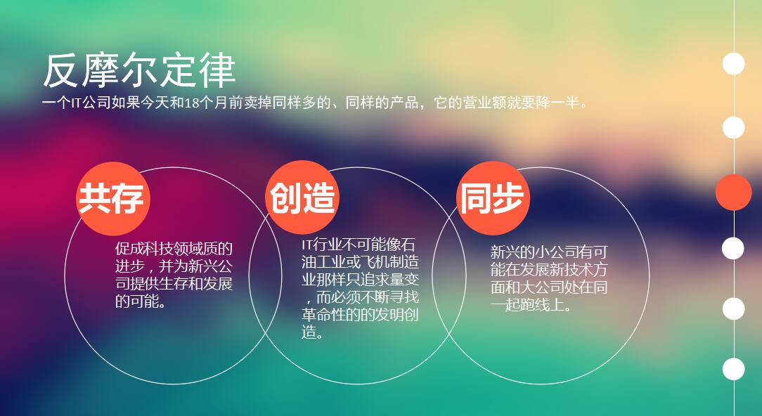 清新时尚ios风读书心得体会ppt模板