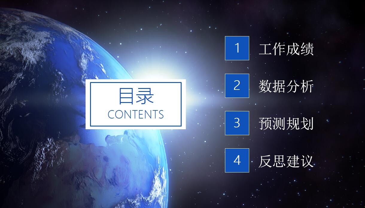 科技风动感自我总结ppt模板