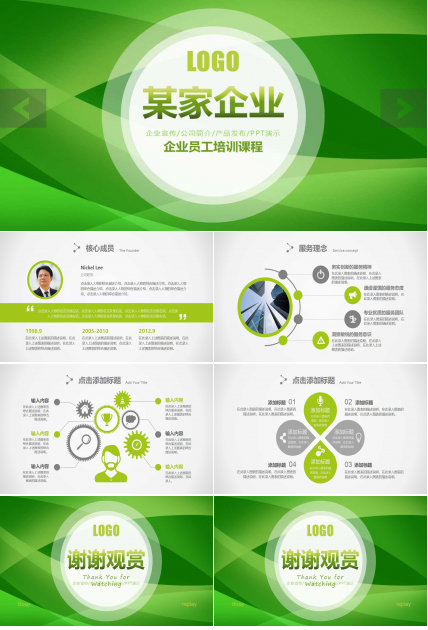 企业员工培训课程ppt