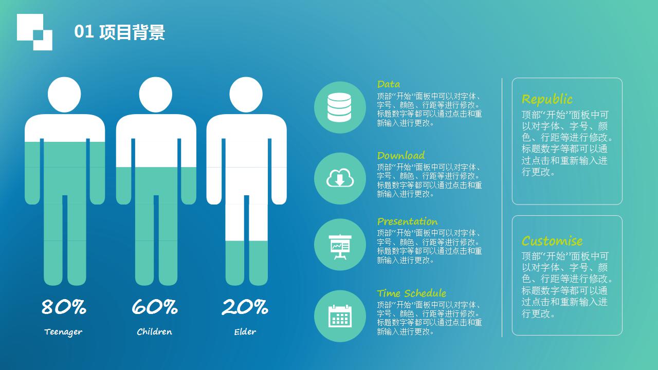招商文案ppt模板