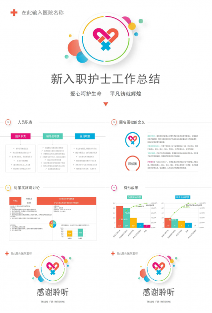 新入职护士工作总结ppt