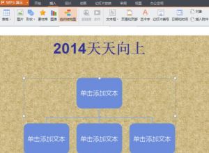 wps如何更改ppt组织架构图