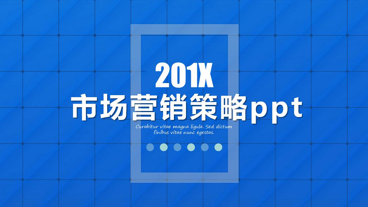 市场营销策略ppt