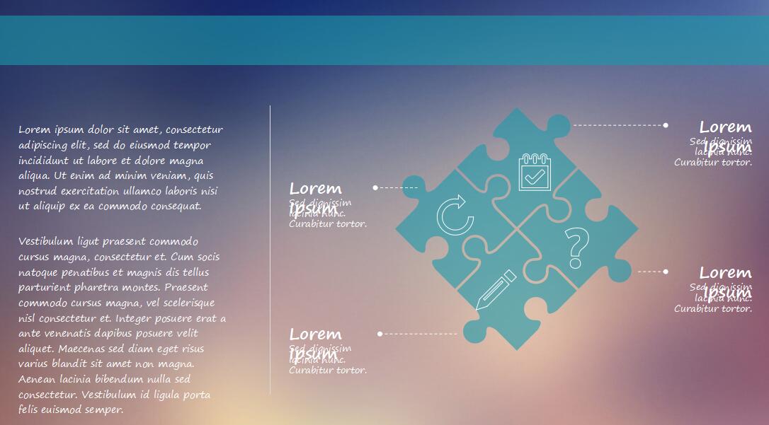 清新简约物业年度总结ppt模板
