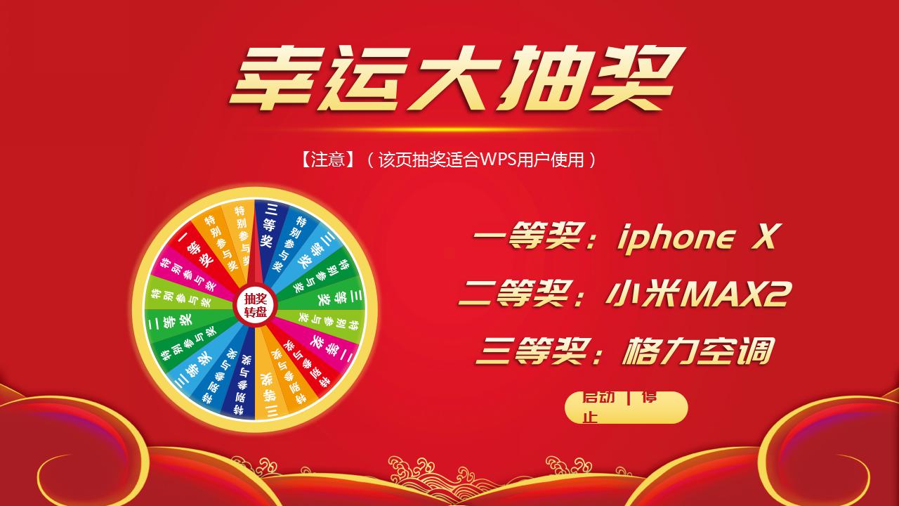 狗年年会颁奖ppt