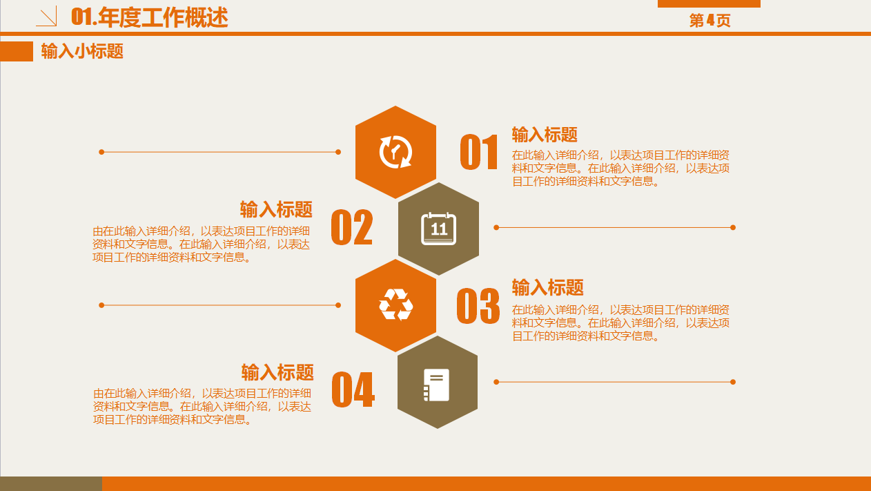 生产部门年终总结ppt模板