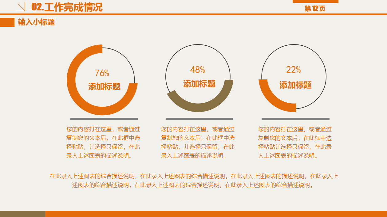 生产部门年终总结ppt模板