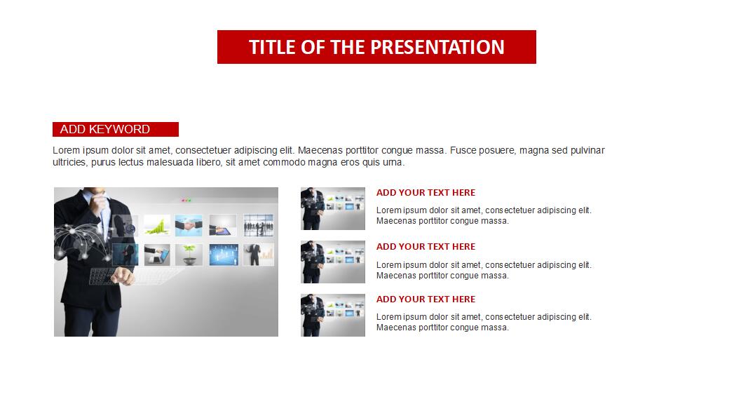简约时尚方案汇报ppt模板