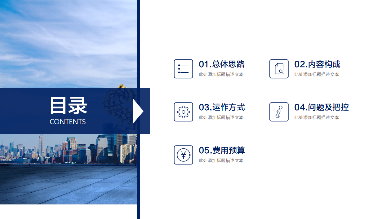 商业策划书ppt模板