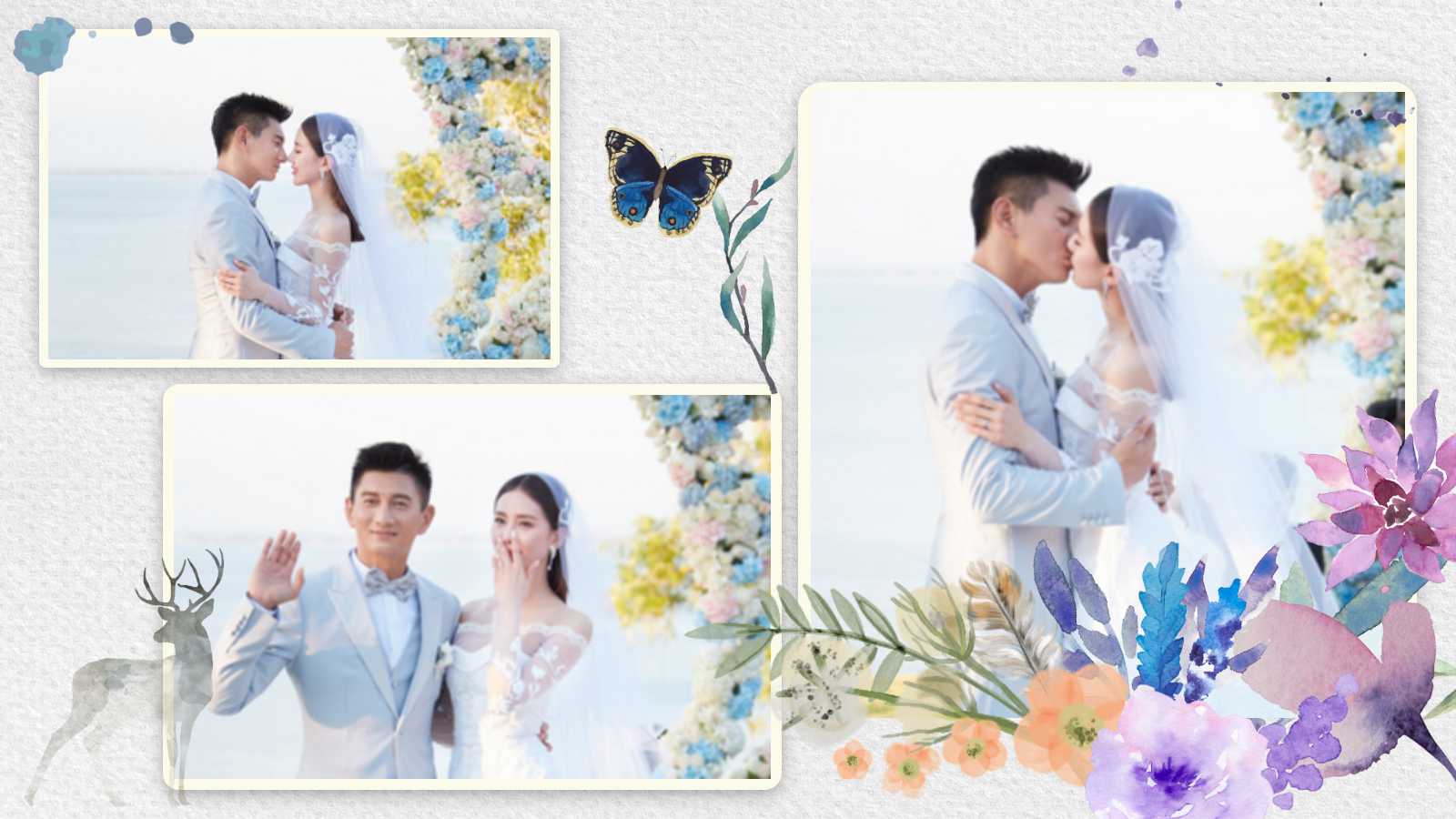 婚宴-浪漫婚礼PPT模板下载